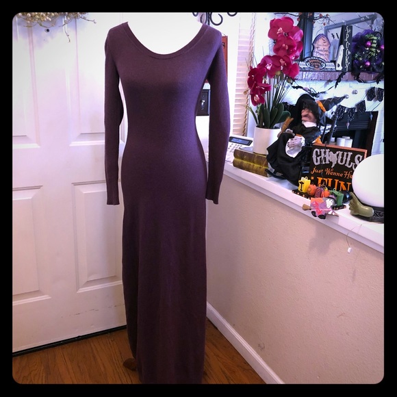 Victoria's Secret Dresses & Skirts - Plum Long Sleeve Victoria’s Secret Sweater Dress